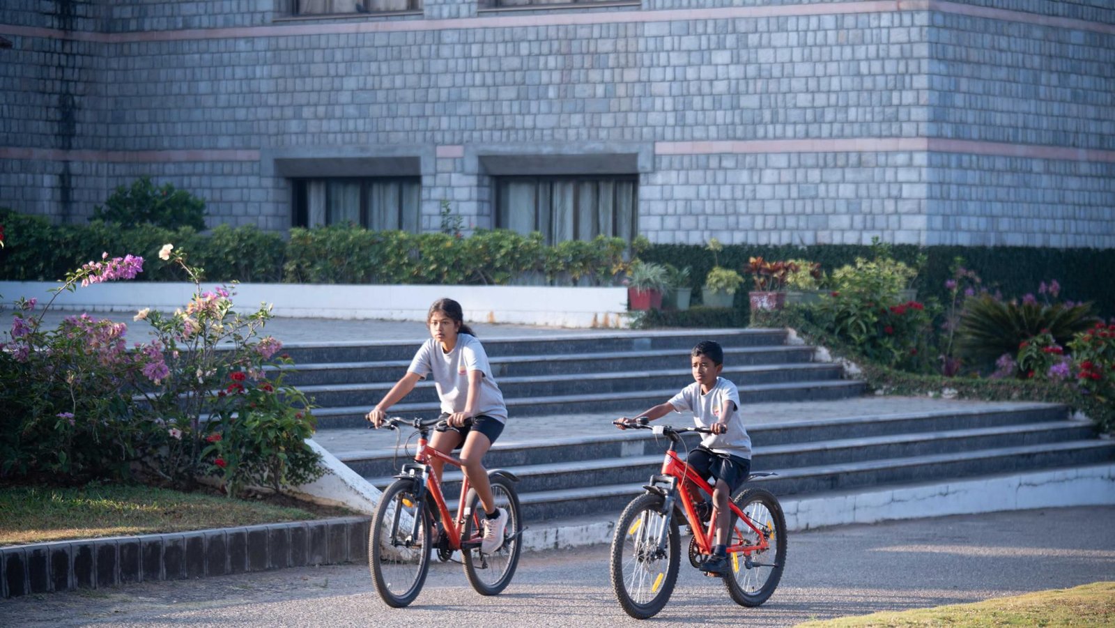 Campus ride — Amber Valley Residential School
