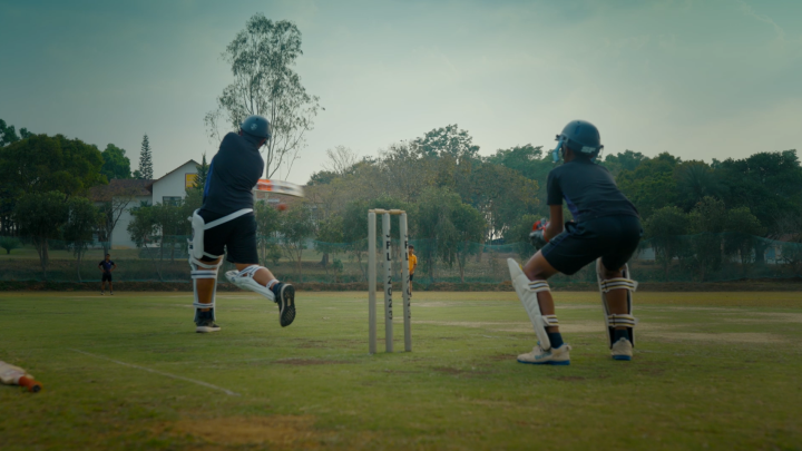At the crease — Amber Valley Residential School